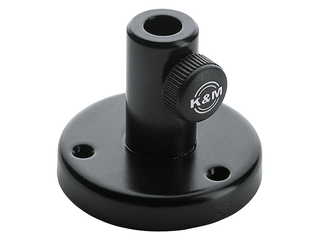 K&M 23855 Table Flange Black