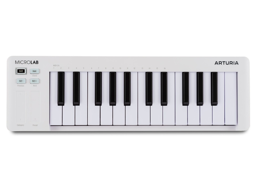 Arturia MicroLab MK3 White
