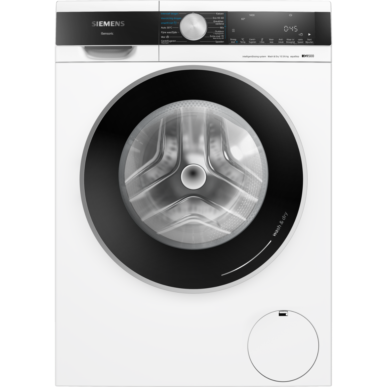 Siemens Siemens Wn54g2a7nl Intetligentdosing - Was-droogcombinatie 10.5 Kg + 6 1400 Rpm