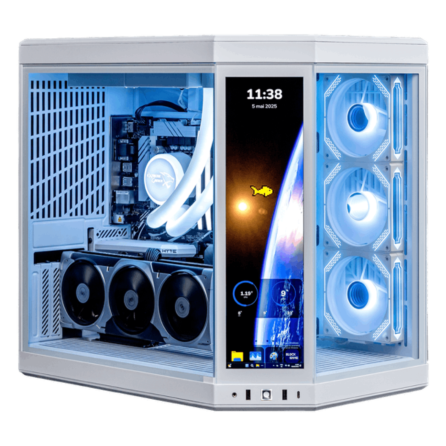 Extremegamer Hyte Edition - Intel Core I7-14700kf 32 Gb 2 Tb Geforce Rtx™ 5070 Ti