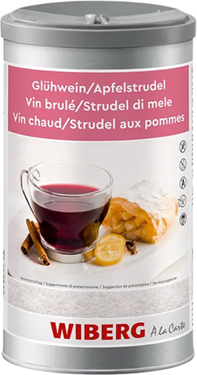 Wiberg - Glühwein/Apfelstrudel Aroma - 1200ml