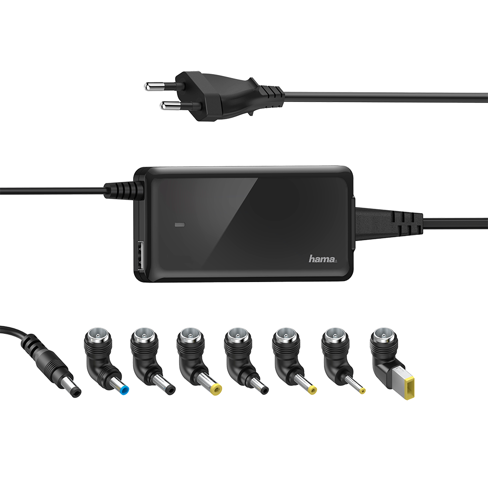 Hama Laptop-adapter Slim 19v/65w - Zwart