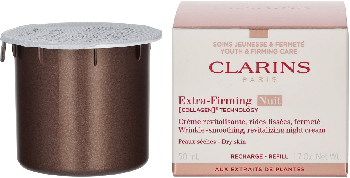Clarins Clarins Night Cream Refill Droge Huid Clarins - Extra-firming Night Cream Refill Droge Huid - 50 ML