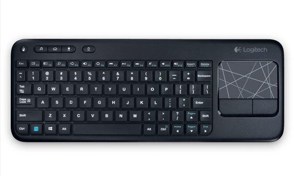 Logitech Logitech K400 Touch zwart QWERTZ