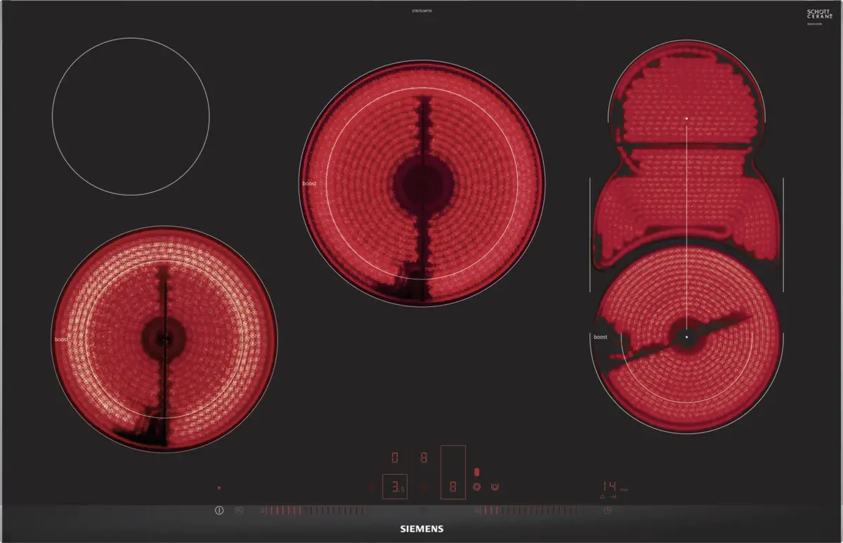 Siemens Siemens ET875LMP1D Keramische kookplaat - Silver