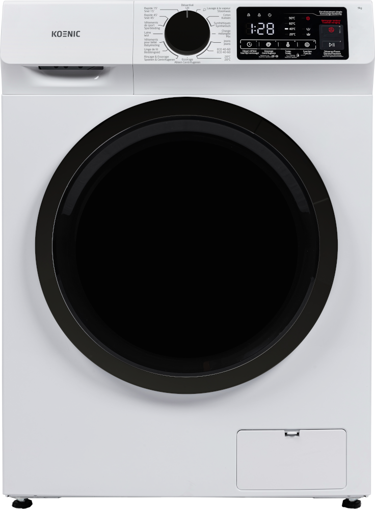 KOENIC Koenic Kwm 9116 A Inv Wasmachine Voorlader (9 Kg 1400 Rpm A)