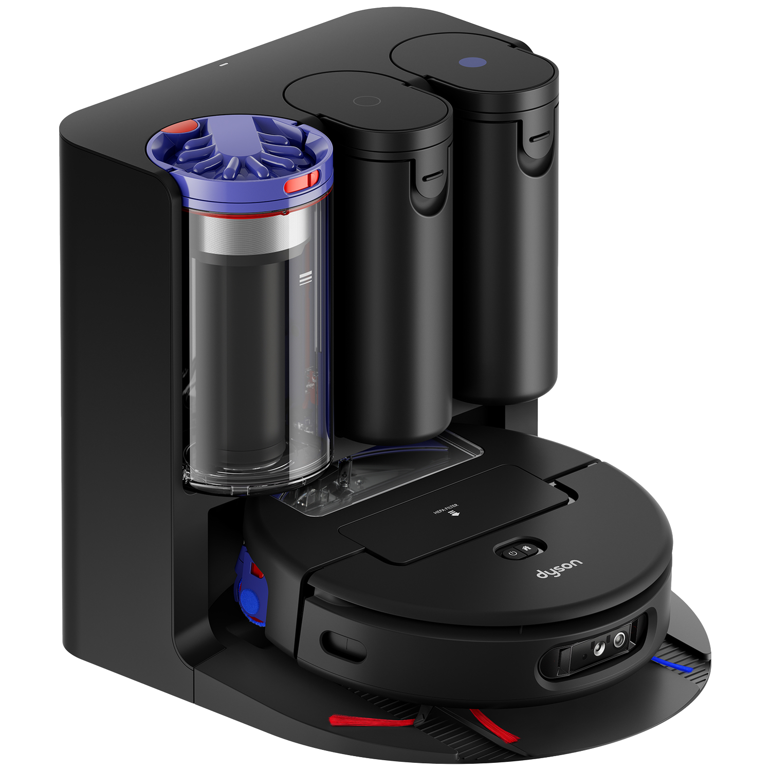 Dyson Dyson Robot Spot+scrub Id Robotstofzuiger Zwart/blauw