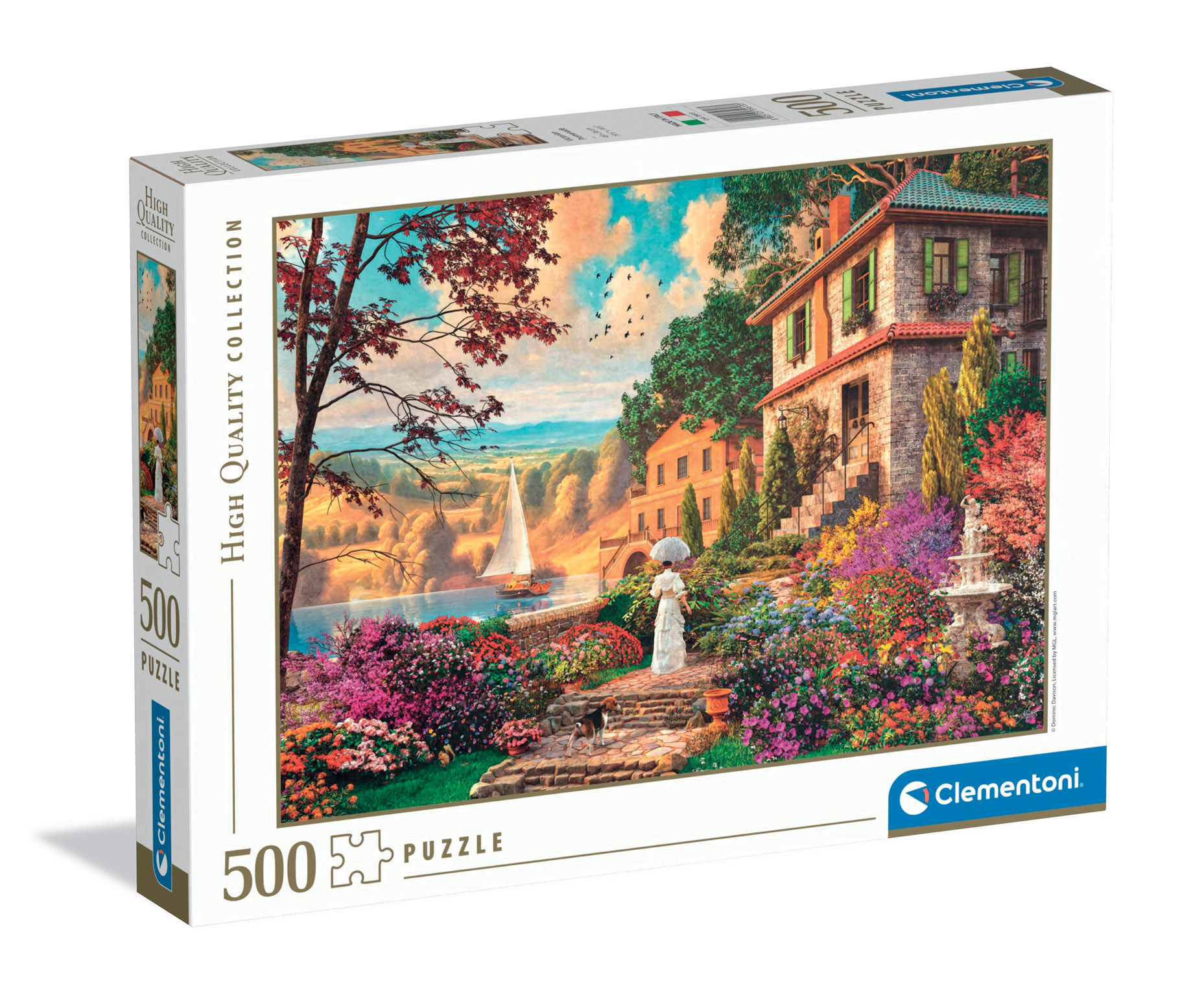 Top1Toys Clementoni puzzel Victoriaanse promenade 500 stukjes