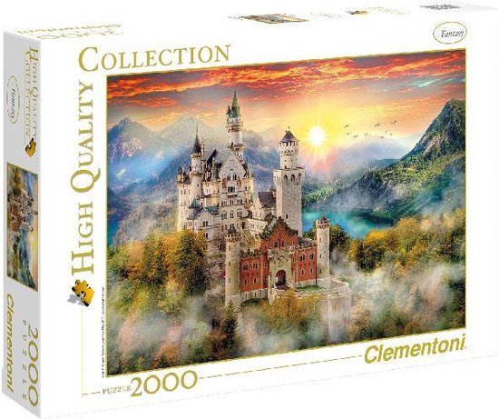 Top1Toys Clementoni puzzel Neuschwanstein 2000 stukjes
