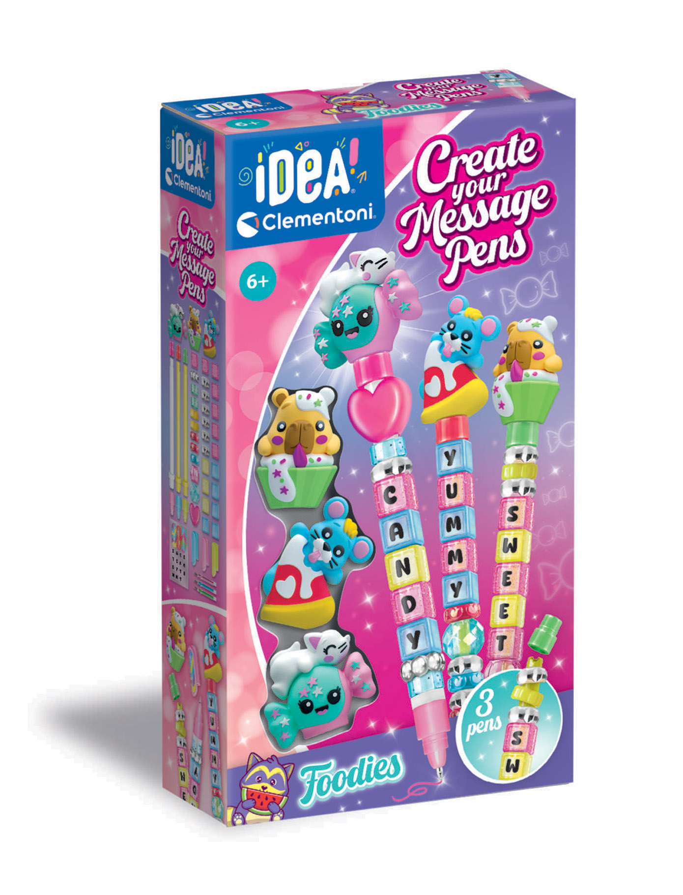 Top1Toys Clementoni pen creator message food set