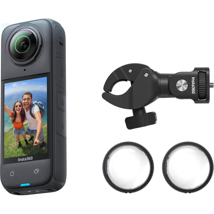 Insta360 Insta360 X4 Motorcycle Bundle - Zwart