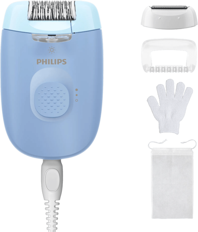 Philips Philips BRE247/00 Epilator - Blauw
