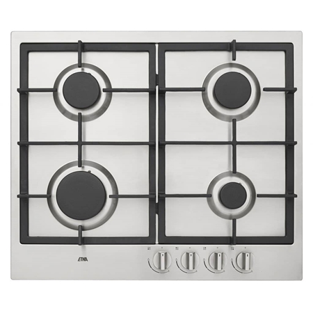 Etna Etna KG859RVSA Gas kookplaat Grijs - Silver