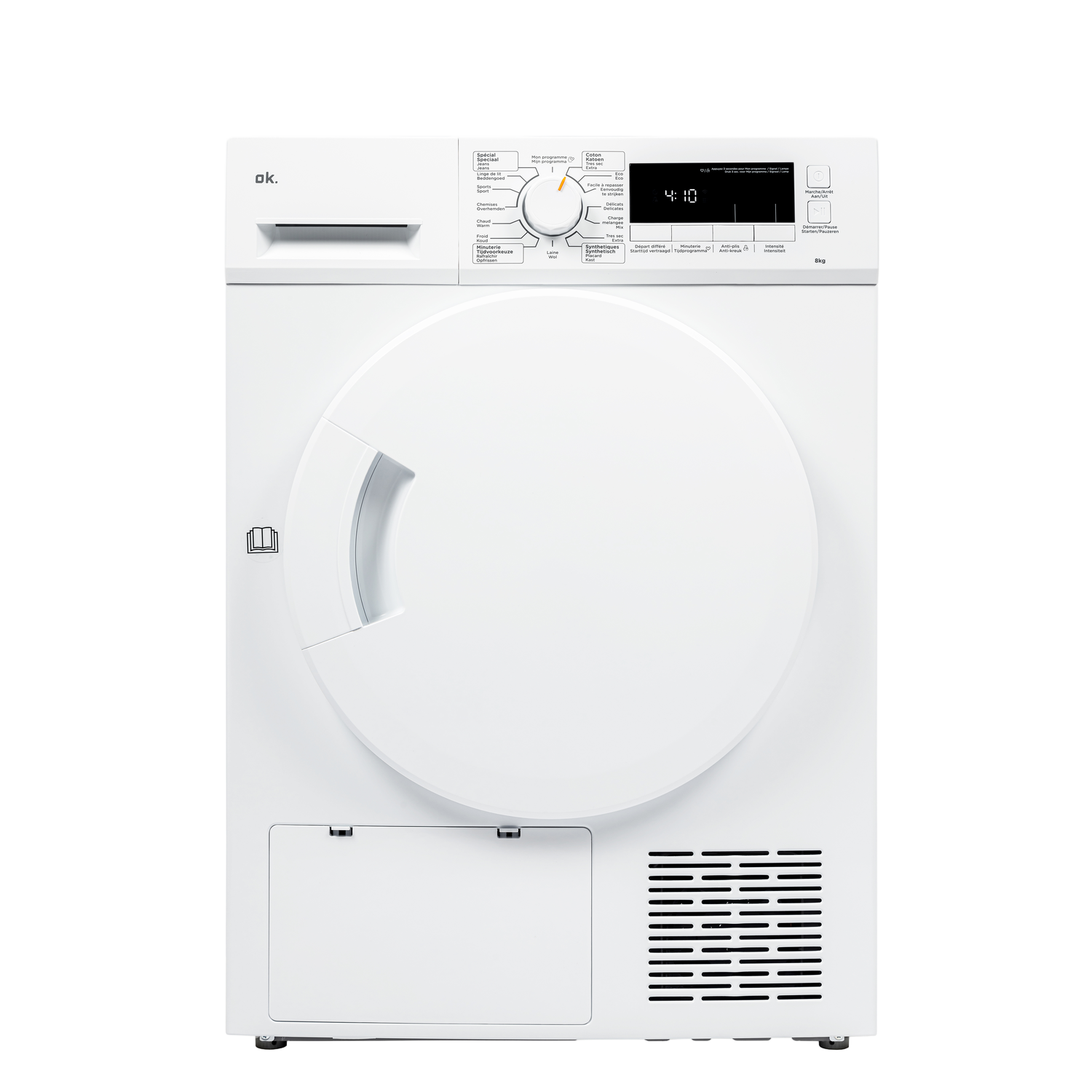 OK. OK. Otd 8356 E Droger Warmtepomp