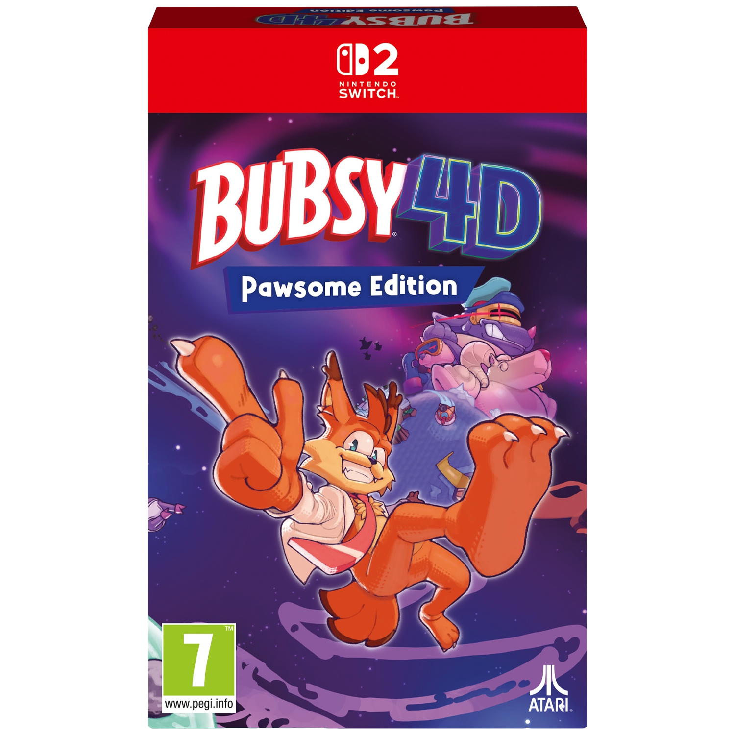 Mindscape Mindscape Sw Bubsy 4d - Pawsome Edition Switch 2