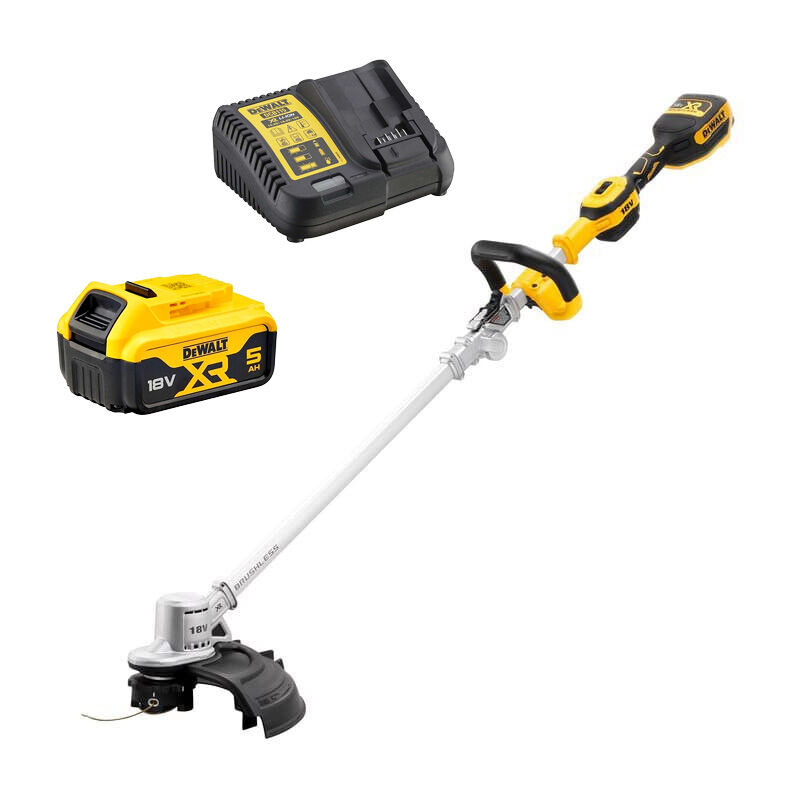 DeWalt Dewalt DCMST561P1-QW 18V XR String Trimmer - 1x 5.0Ah And Charger