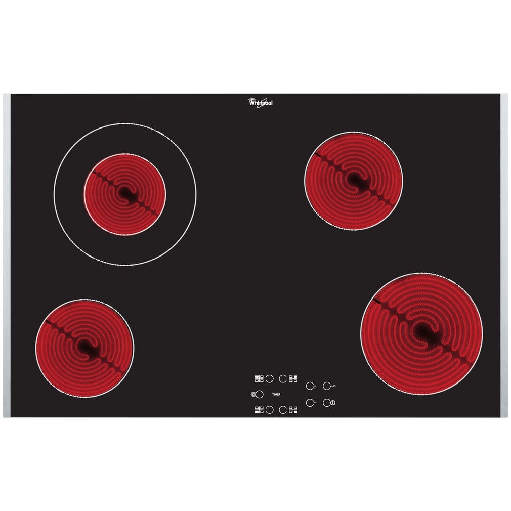 Whirlpool AKT8330LX Keramische kookplaat - Zwart