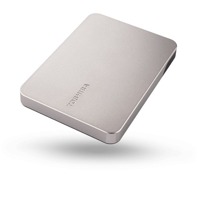 Toshiba Canvio Flex 2TB Externe harde schijf Zilver - Silver