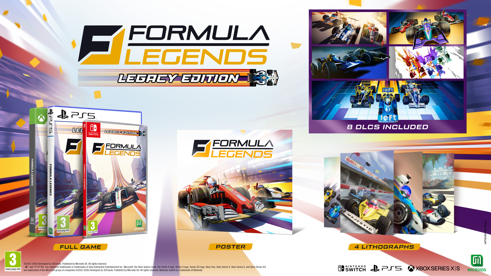 Mindscape Formula Legends: Legacy Edition