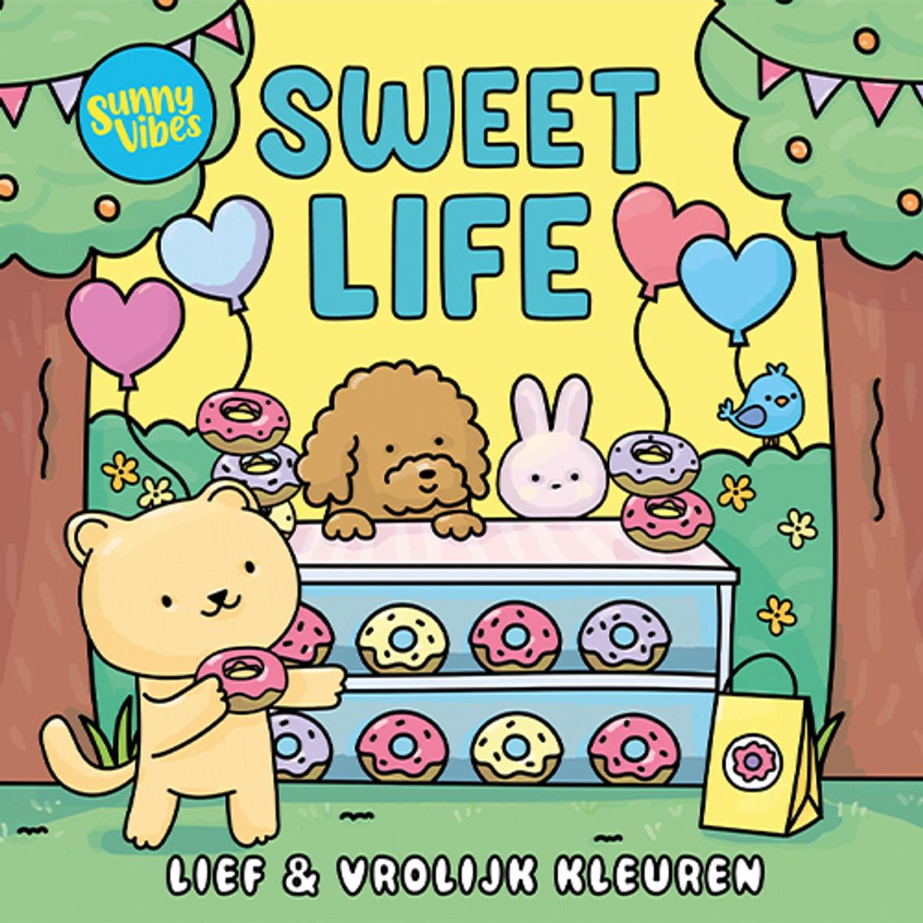 Top1Toys Sunny Vibes Kleurboek Sweet Life