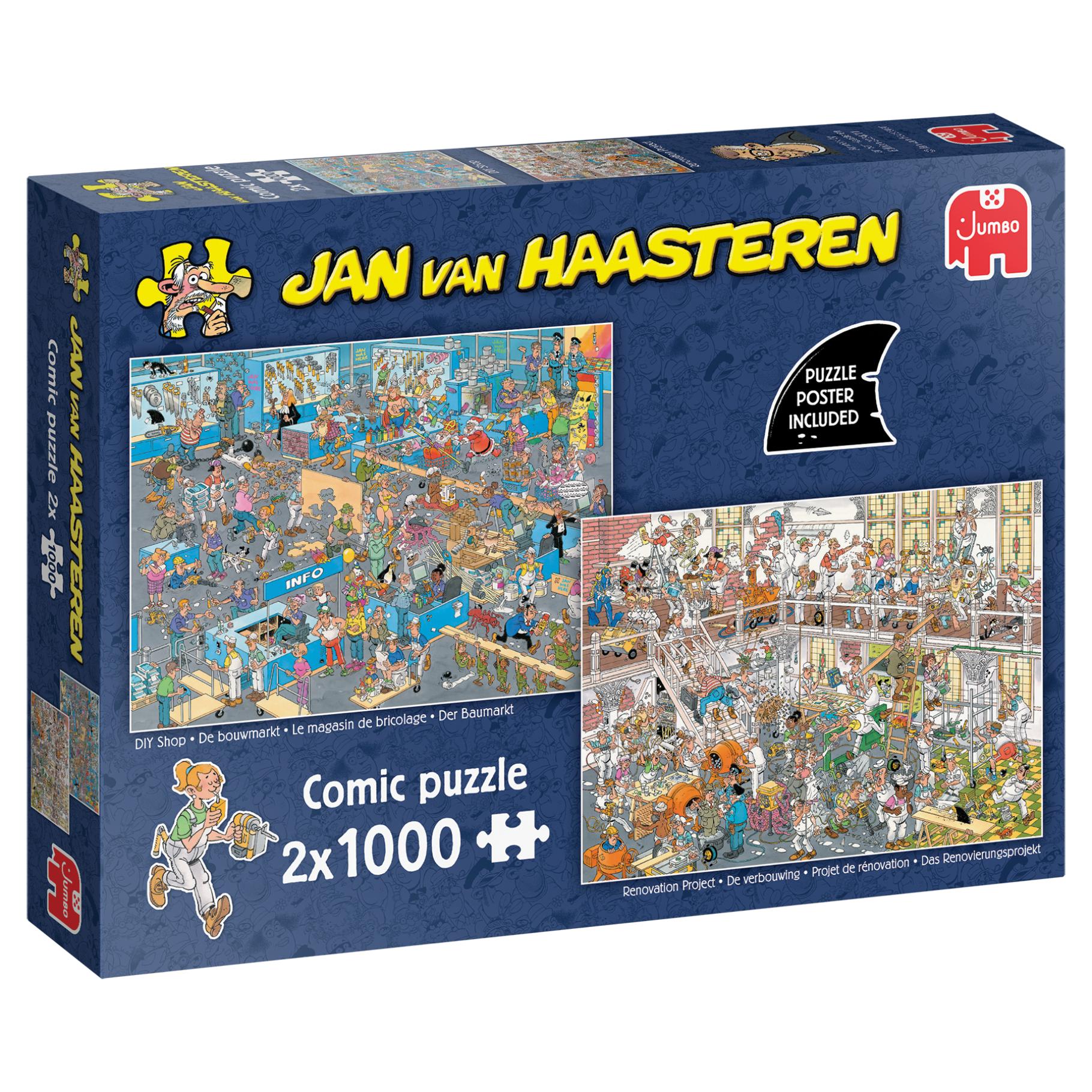 Top1Toys Puzzel Jvh De Bouwmarkt & De Verbouwing (2x1000)