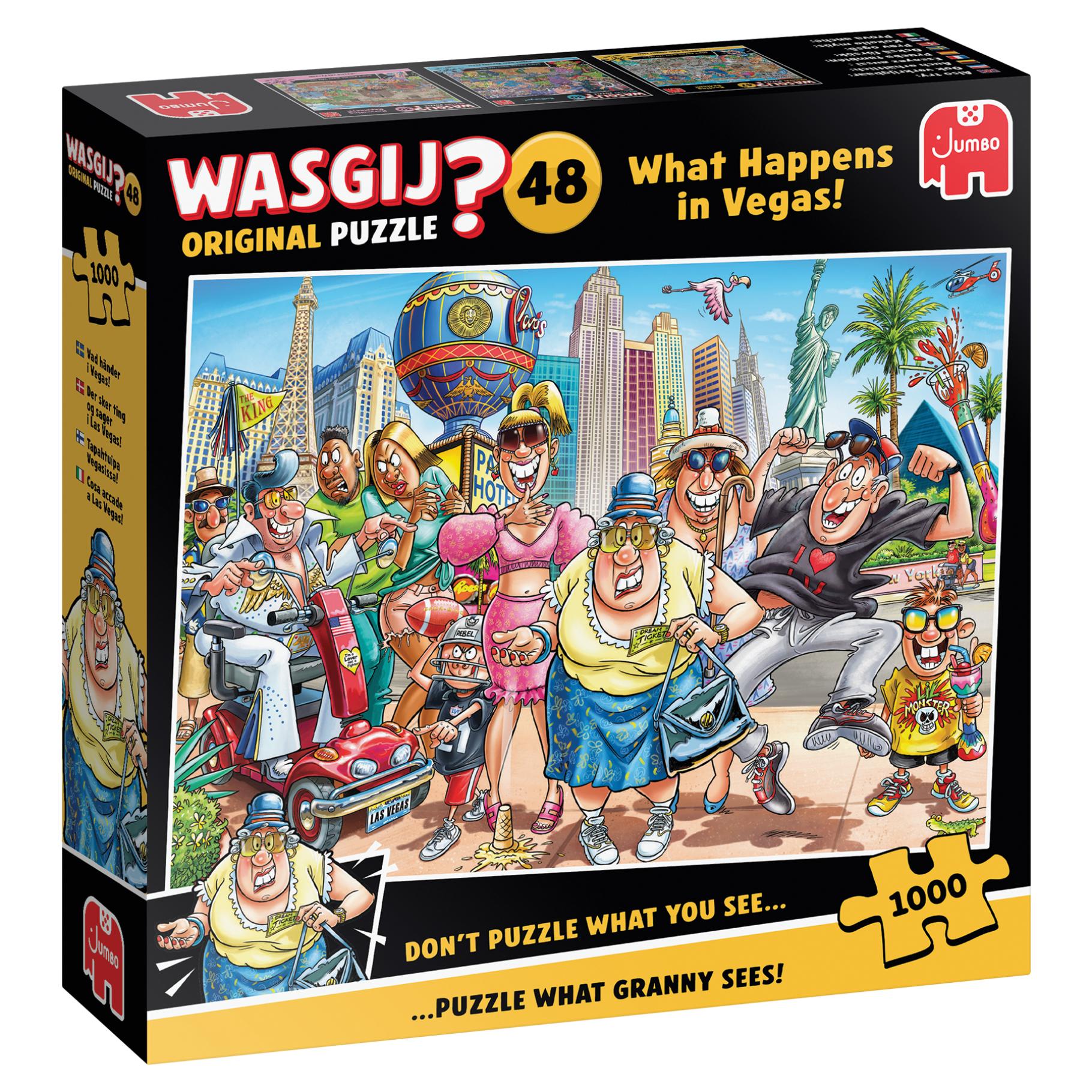 Top1Toys Puzzel Wasgij Original 48 Titel What Happens In Vegas (1000)