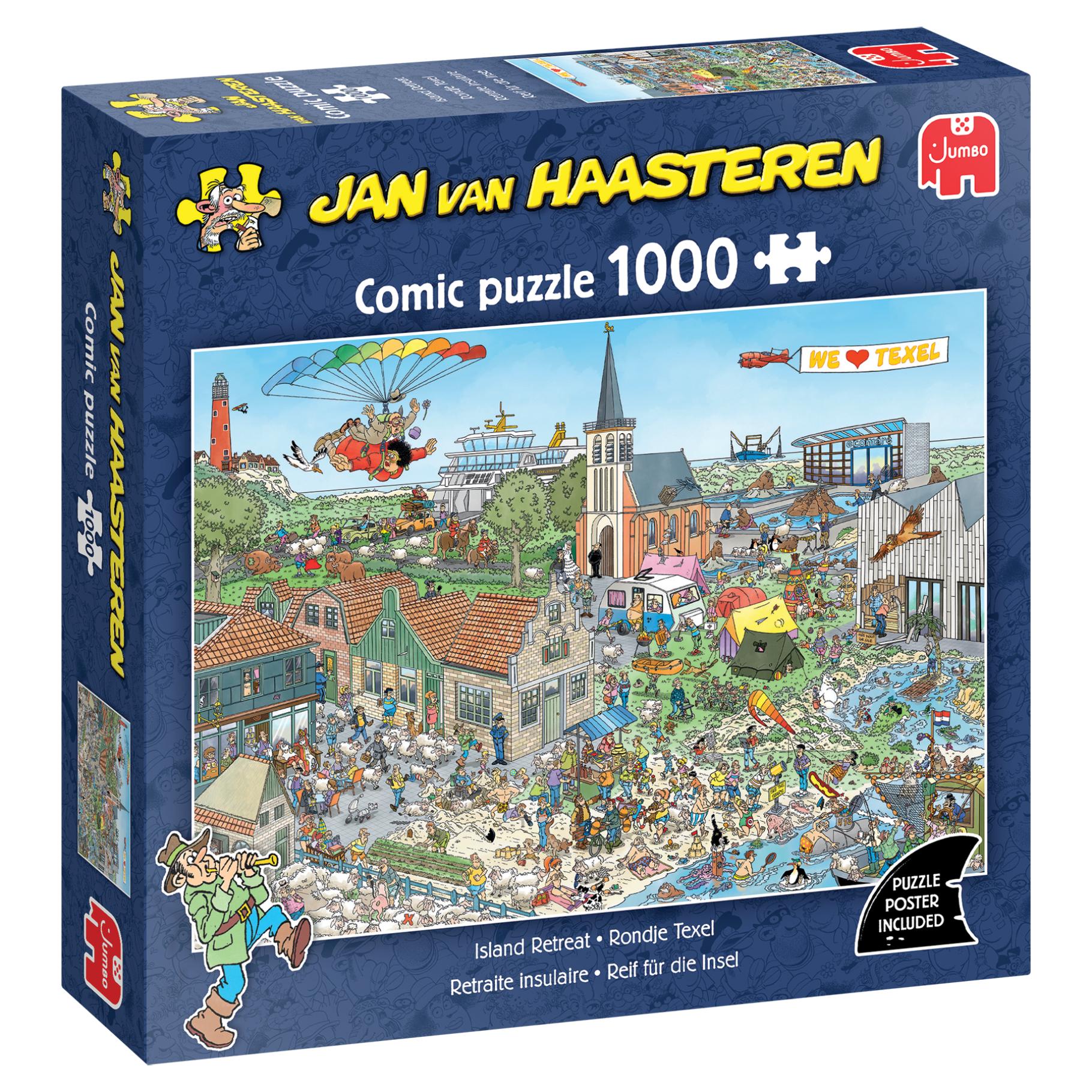 Top1Toys Puzzel Jvh Rondje Texel (1000)
