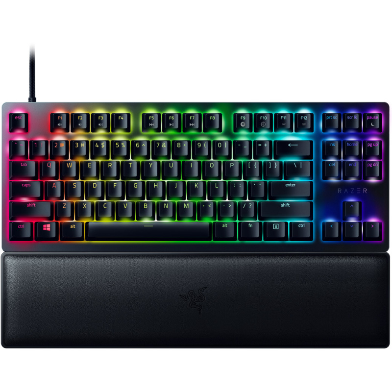 Razer Huntsman V2 Tenkeyless Analog Keyboard (Purple Switch) - US Layout