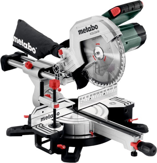 Metabo KGS 254 M - sliding compound miter saw - 1450 W - 254 mm