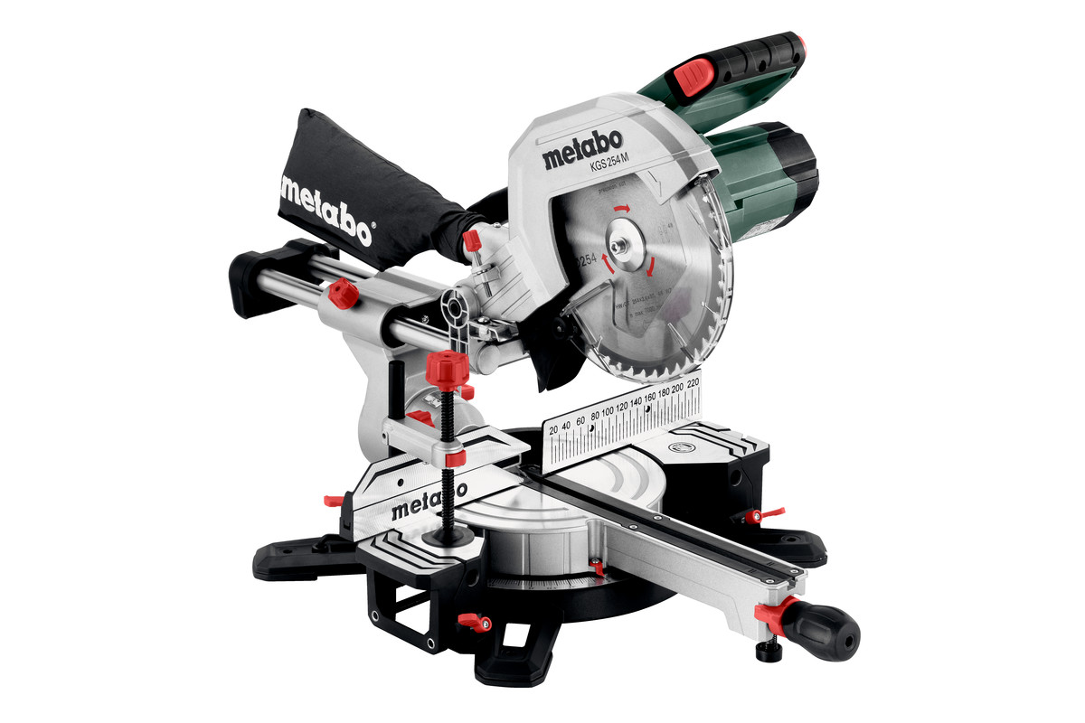 Metabo KGS 254 M - sliding compound miter saw - 1450 W - 254 mm