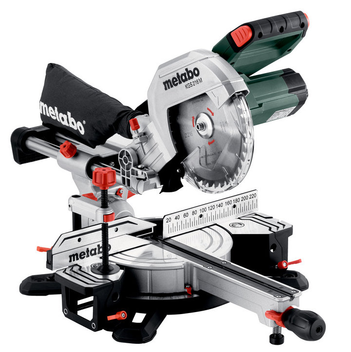 Metabo KGS 216 M - sliding compound miter saw - 1200 W