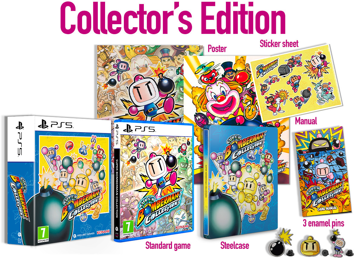 Mindscape Super Bomberman Collection Collector's Edition