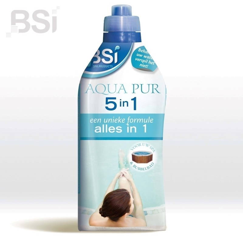 Bsi Aqua pur 5 in 1 1 liter Zwembadonderhoud BSI - Bsi