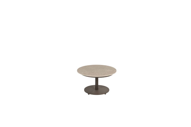 4SO Boaz coffee tafel terre dia. 60 cm - - Beige