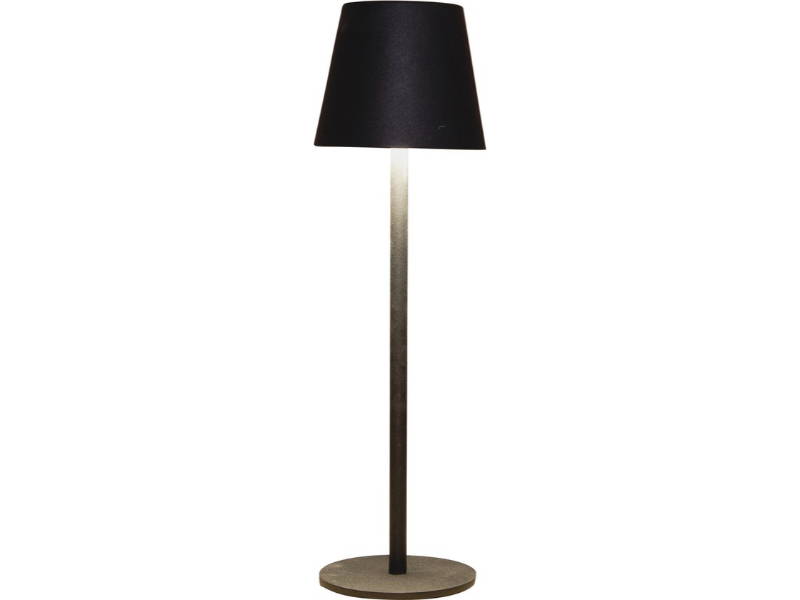 Portable tafellamp 11.5x36.5 cm zwrt Anna's Collection - Annas collection