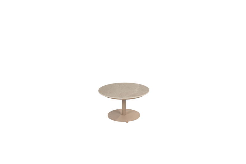 4SO Boaz coffee tafel latte dia. 60 cm - - Bruin