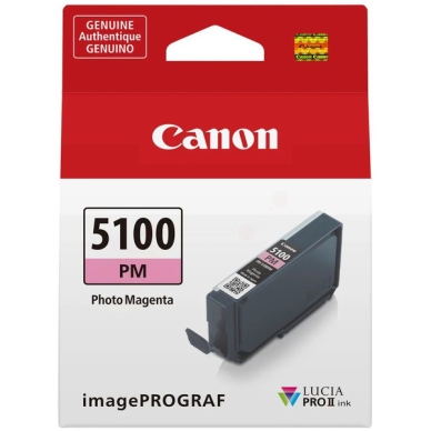 Canon PFI-5100 Inktpatroon Magenta foto PFI-5100PM Replace: N/A