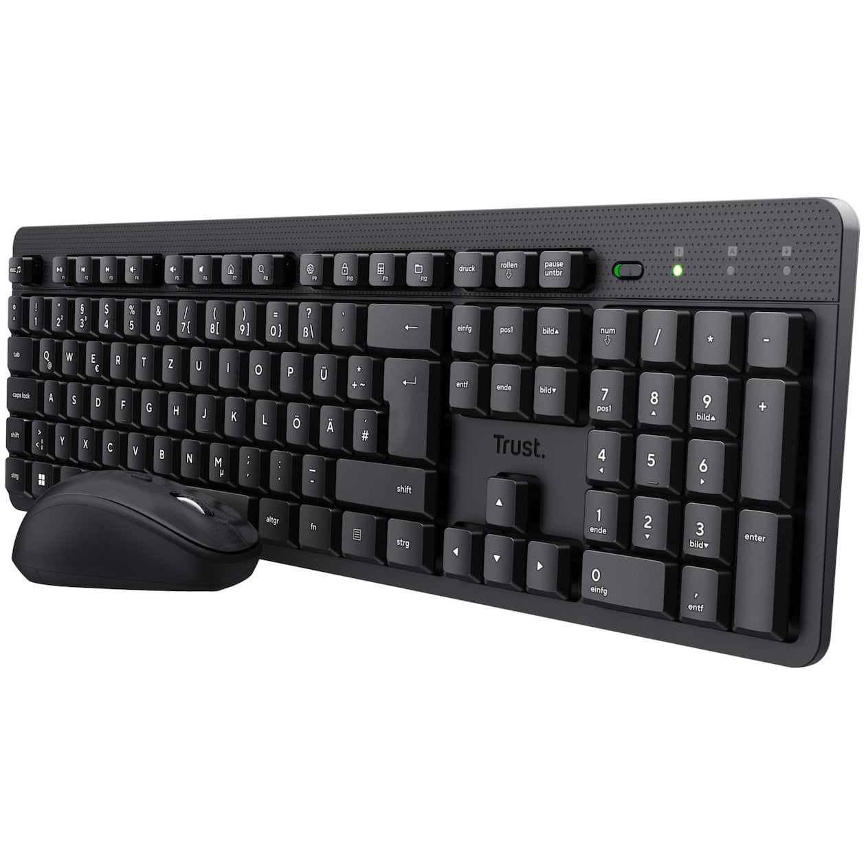 Trust TKM-360 WIRELESS KEYBOARD&MOUSE US Toetsenbord