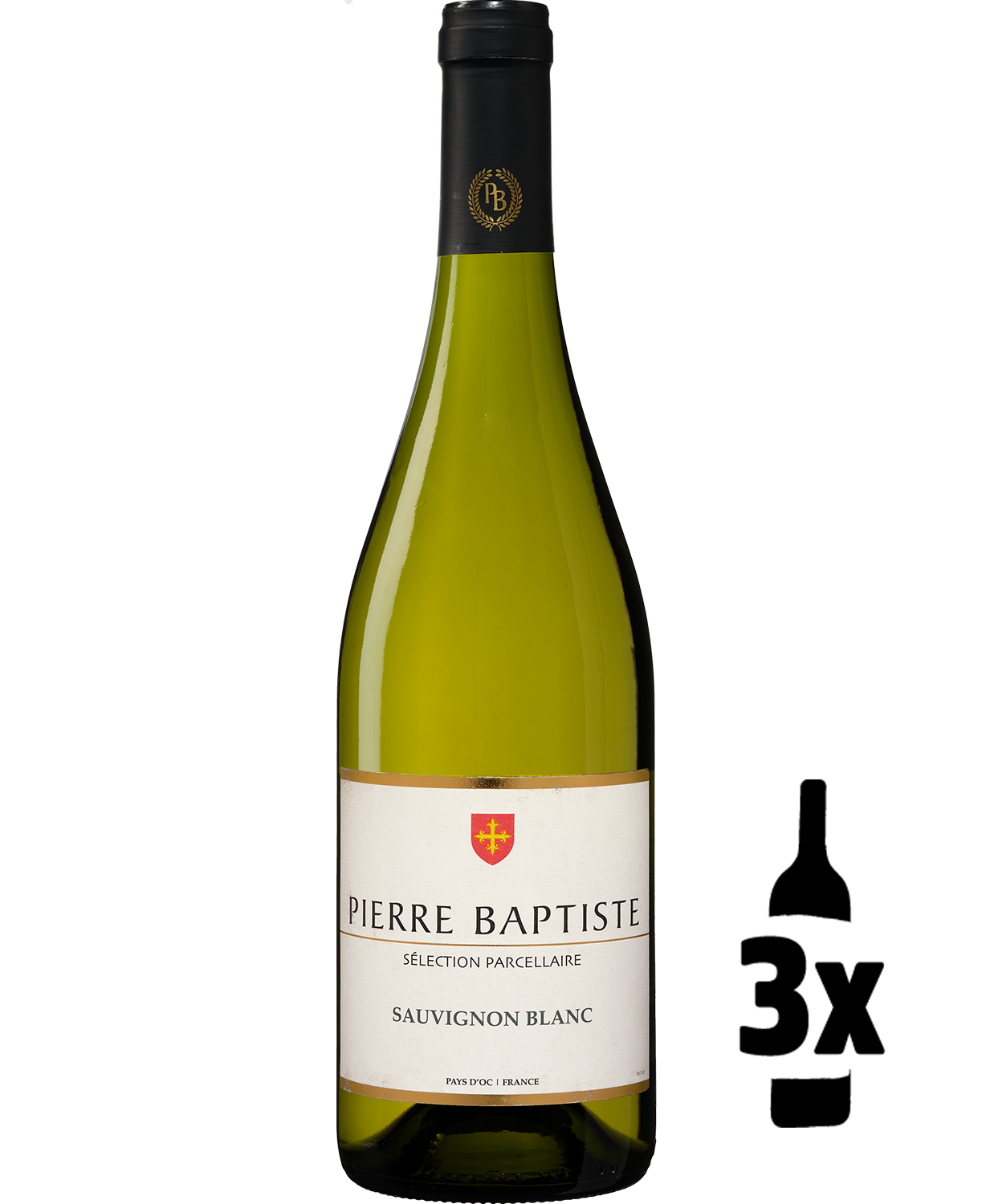 Wijnvoordeel 3 flessen Pierre Baptiste Sauvignon Blanc Probeerpakket