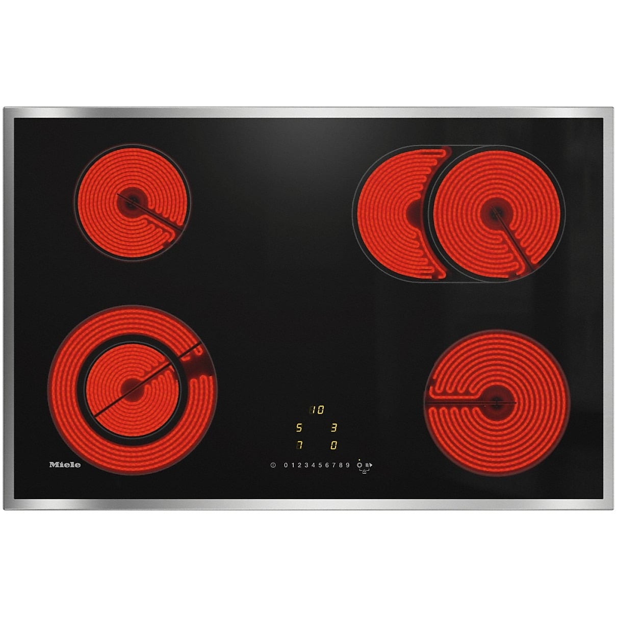 Miele KM 6522 FR Keramische kookplaat - Grijs