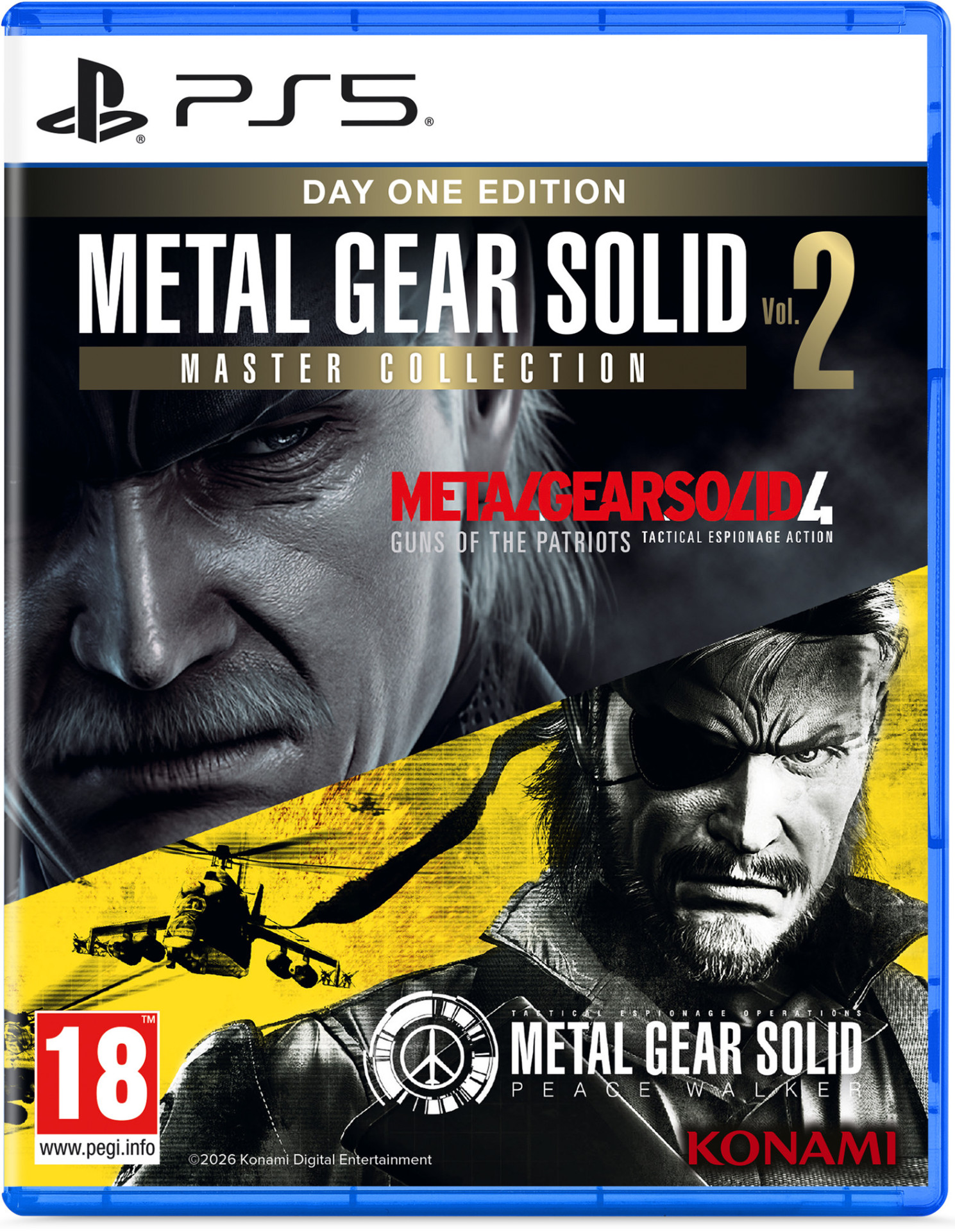 Konami Metal Gear Solid: Master Collection Volume 2 - Day One Edition