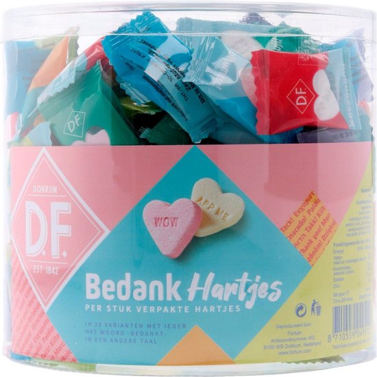 D.F. - Bedankhartjes - 200 stuks