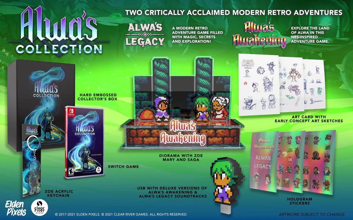 Limited Run Alwa's Collection Limited Edition