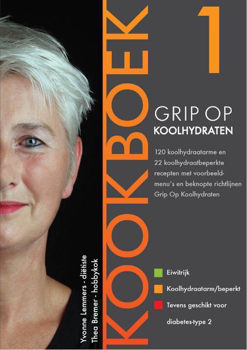 B For Books Grip op Koolhydraten - Kookboek 1