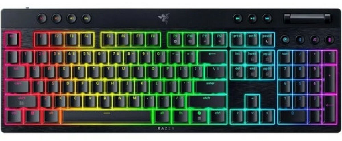 Razer BlackWidow V4 - Draadloos Gaming Toetsenbord - Mechanische Green Switches - RGB - Qwerty