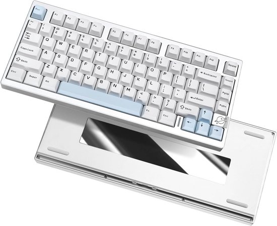 75% Draadloos Mechanisch Gaming Toetsenbord - Aluminium, Hot Swap, RGB, Programmeerbaar voor Mac/Win