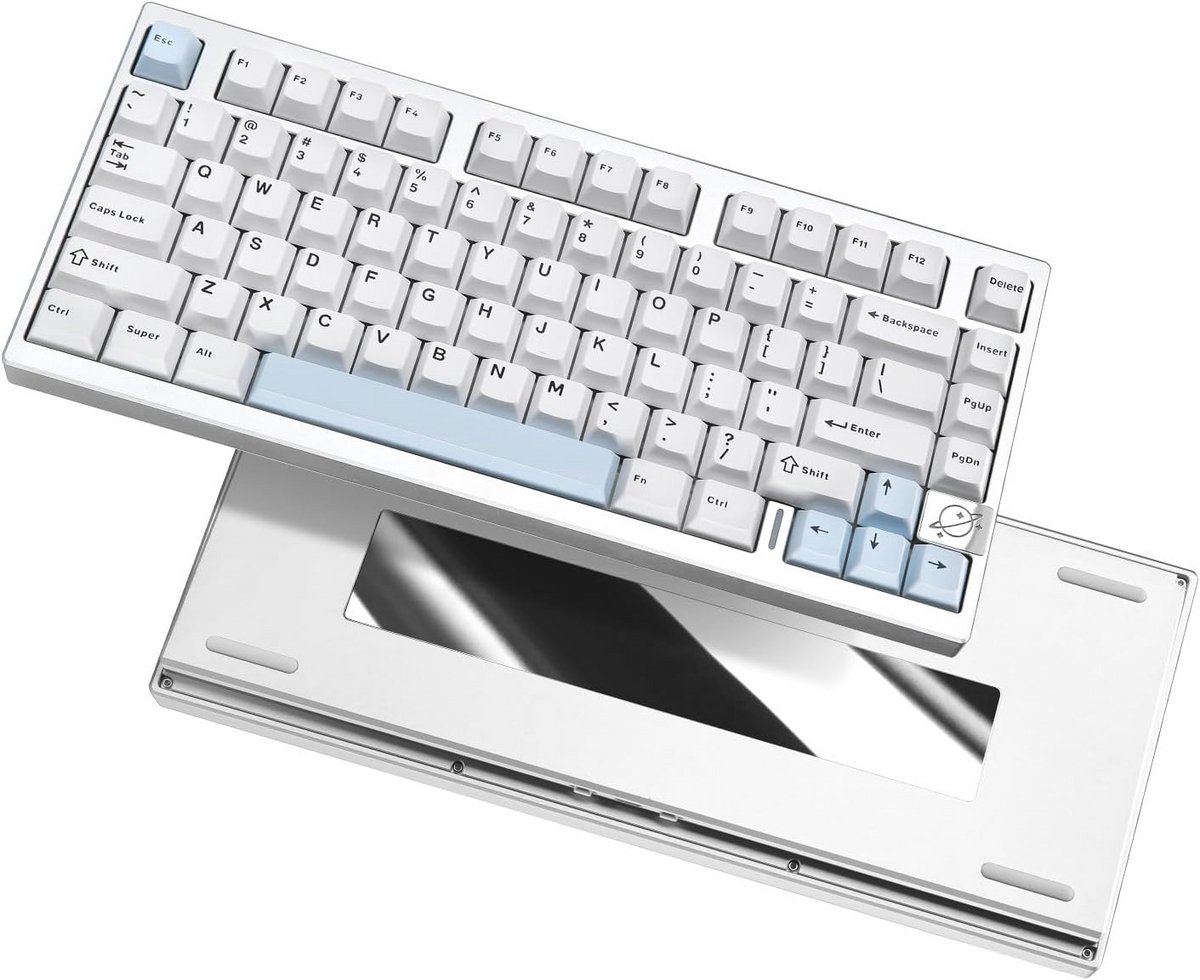 75% Draadloos Mechanisch Gaming Toetsenbord - Aluminium, Hot Swap, RGB, Programmeerbaar voor Mac/Win