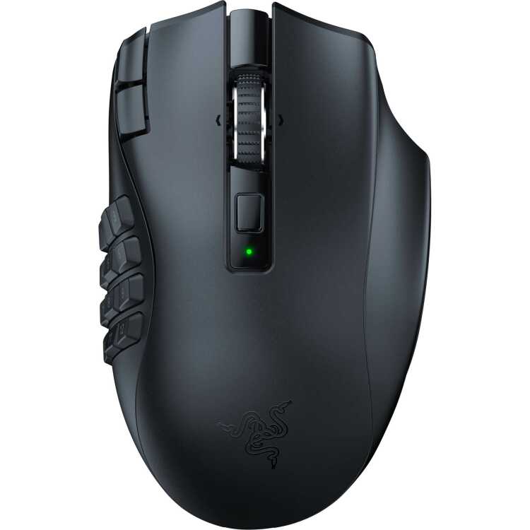 Razer Naga V2 HyperSpeed gaming muis - Zwart