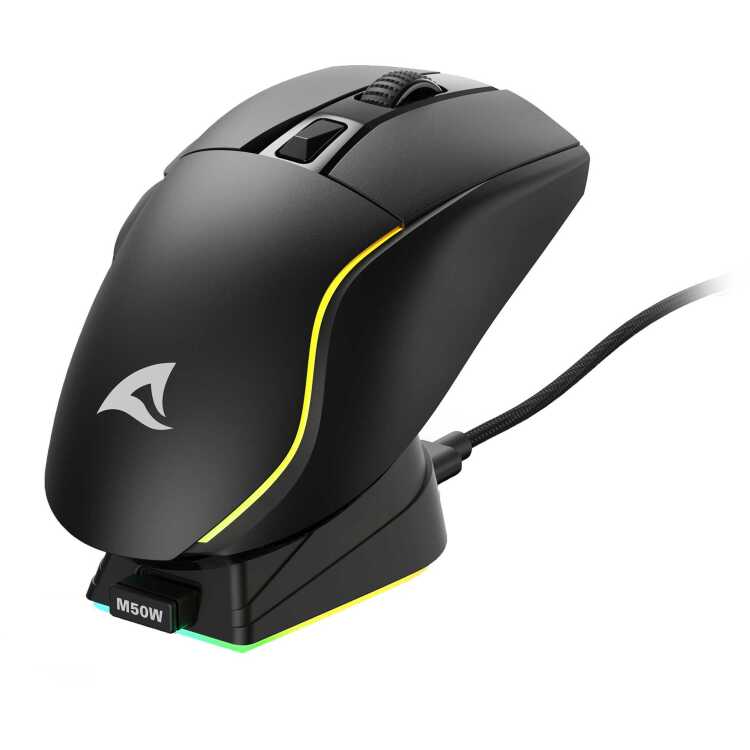 Sharkoon SKILLER SGM50W gaming muis - Zwart