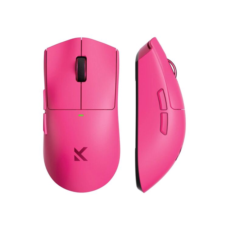 MCHOSE K7 Ultra Lightweight Wireless Gaming Mouse - Roze